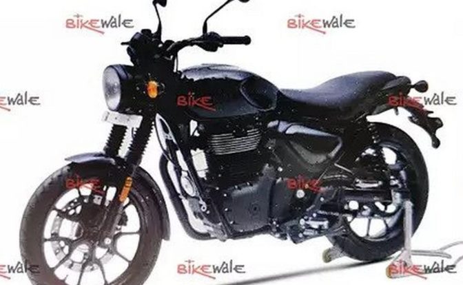 Royal Enfield Hunter 350 Leaked