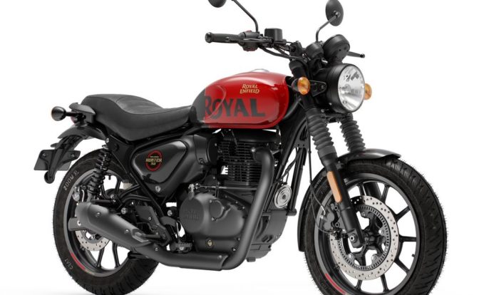 Royal Enfield Hunter 350 Price Rebel Red