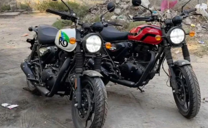 Royal Enfield Hunter 350 front