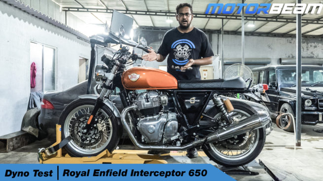 Royal Enfield Interceptor 650 Dyno Test