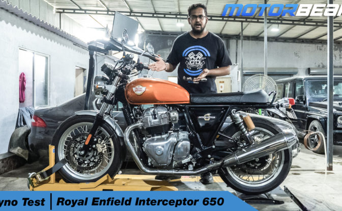 Royal Enfield Interceptor 650 Dyno Test
