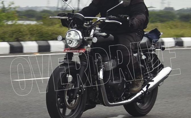 Royal Enfield Interceptor 650 Spotted