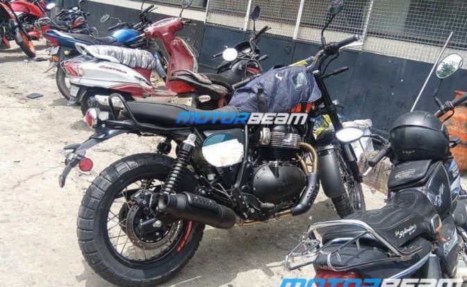Royal Enfield Interceptor Bear 650 Spotted India
