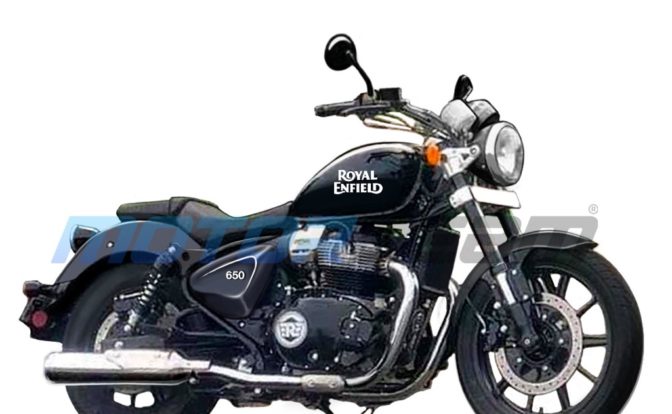 Royal Enfield KX650 Render