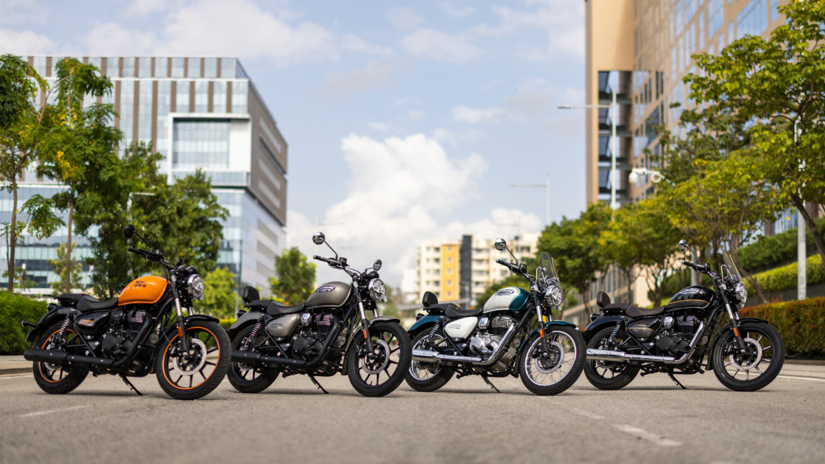 Royal Enfield Meteor 350 all colours