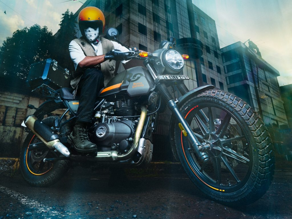 Royal Enfield Scram 440 Advert
