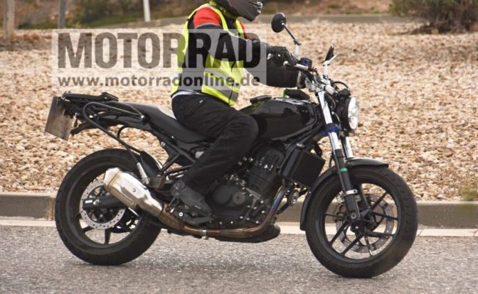 Royal Enfield Scram 450 Testing