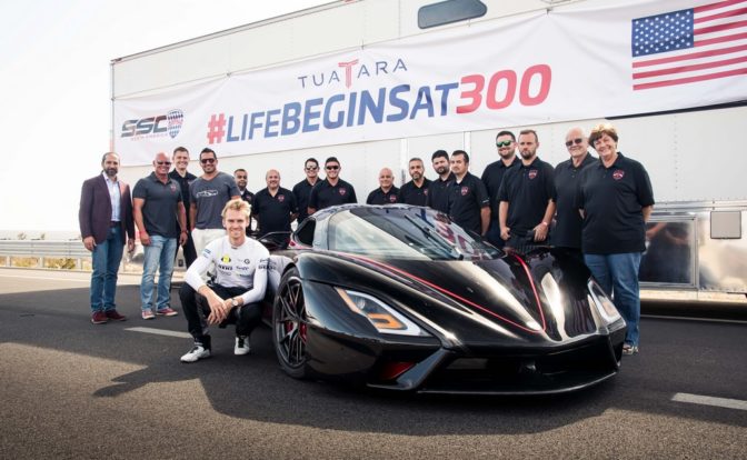 SSC Tuatara Top Speed Record