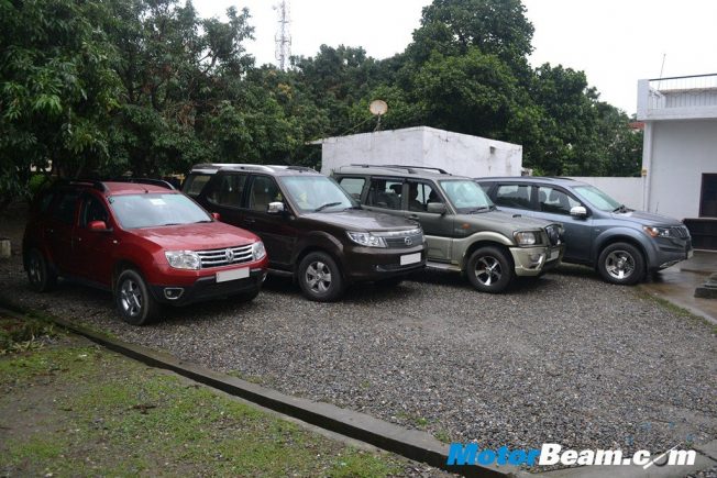 SUV Shootout Duster Safari Scorpio XUV500