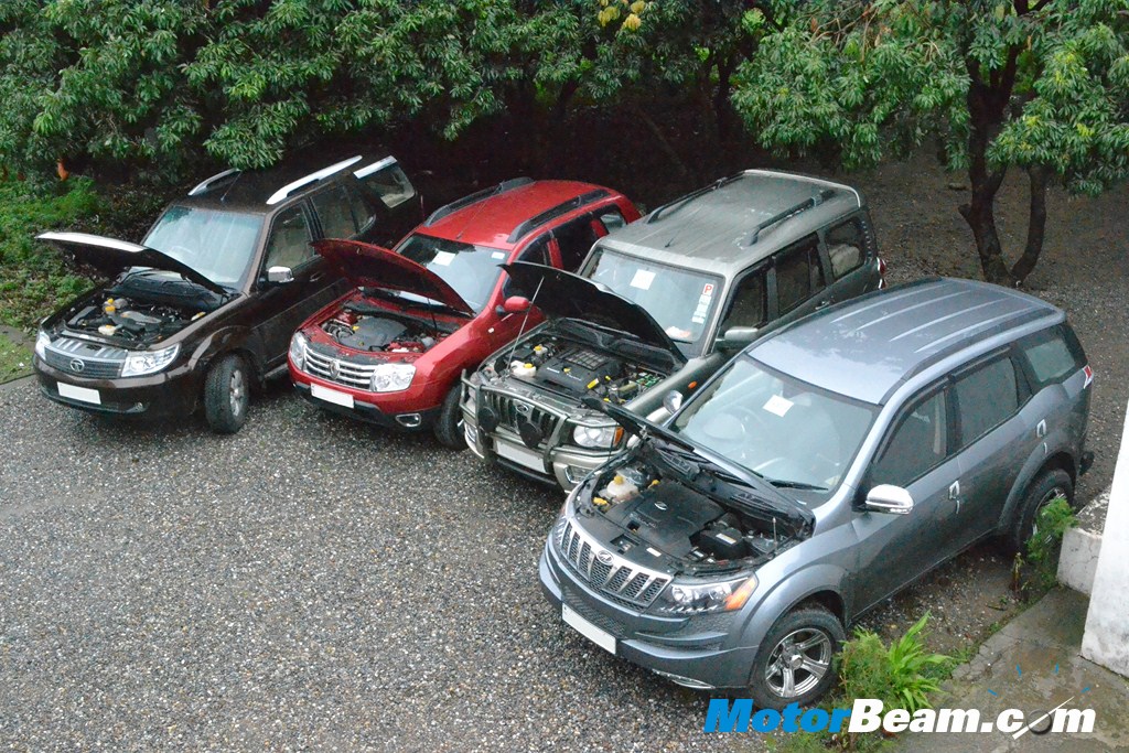 SUV Shootout Engines