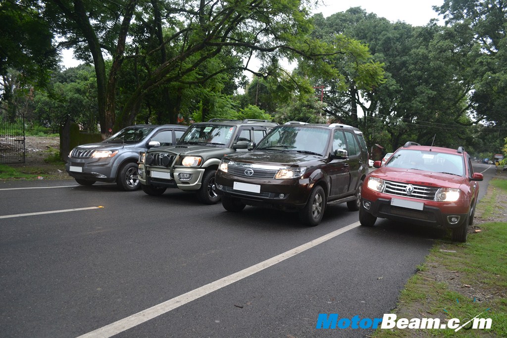 SUV Shootout Front Lineup