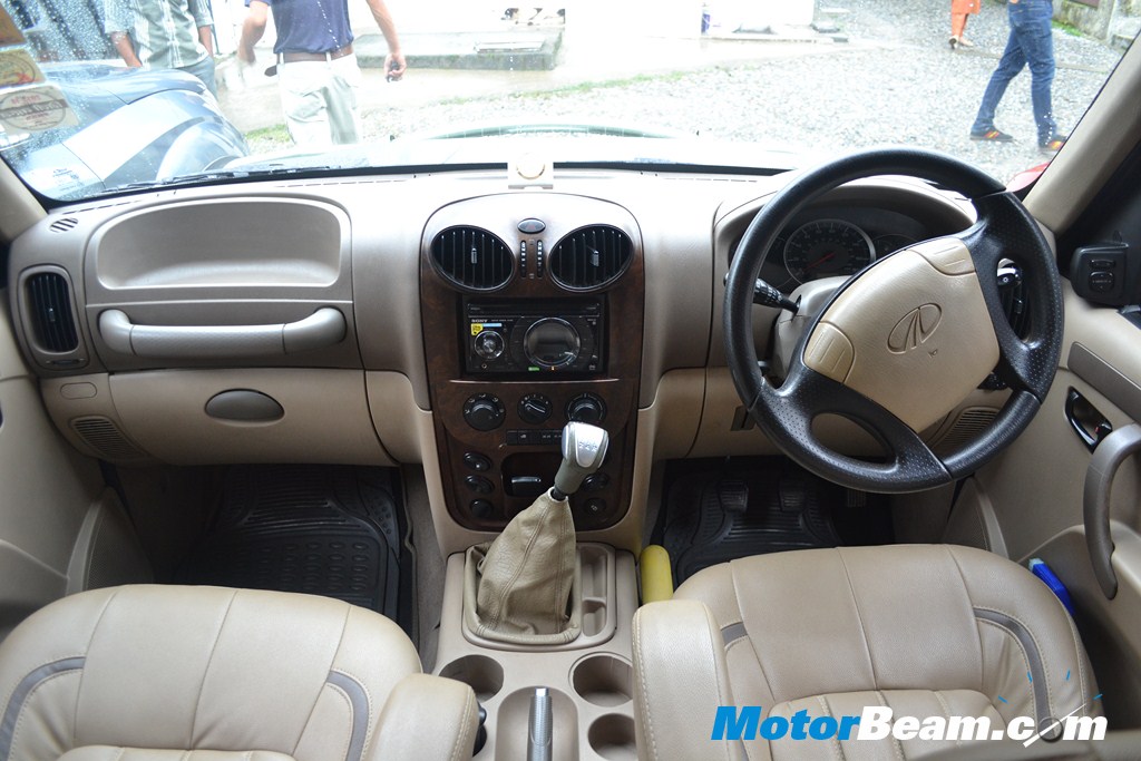SUV Shootout Mahindra Scorpio Interiors