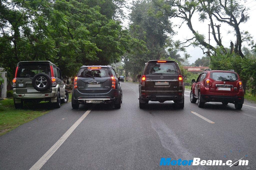 SUV Shootout Rear