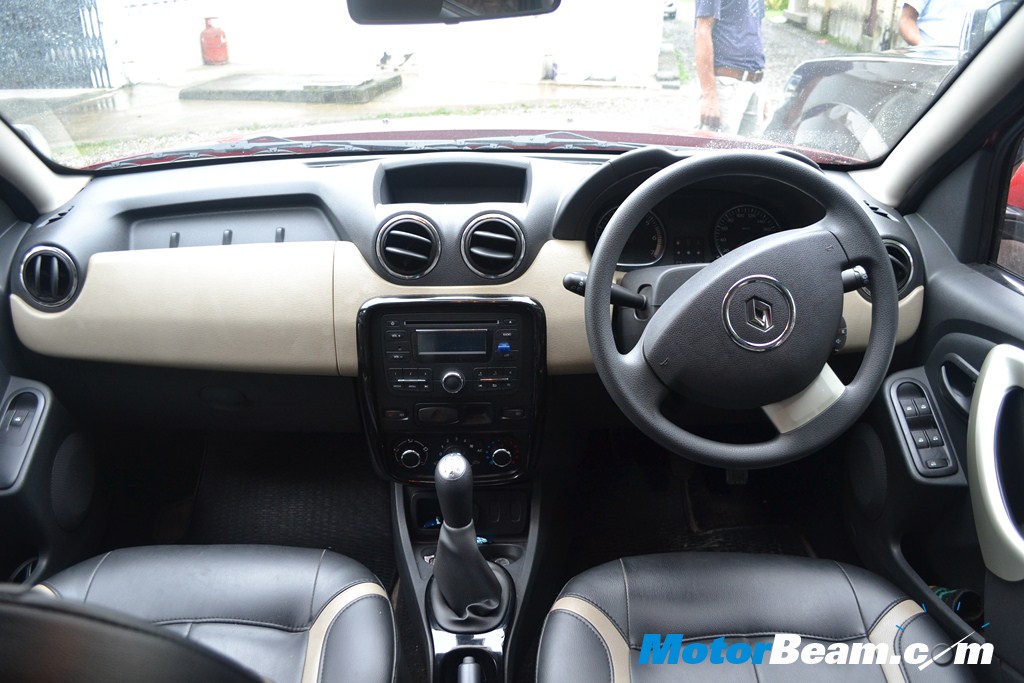 SUV Shootout Renault Duster Interiors
