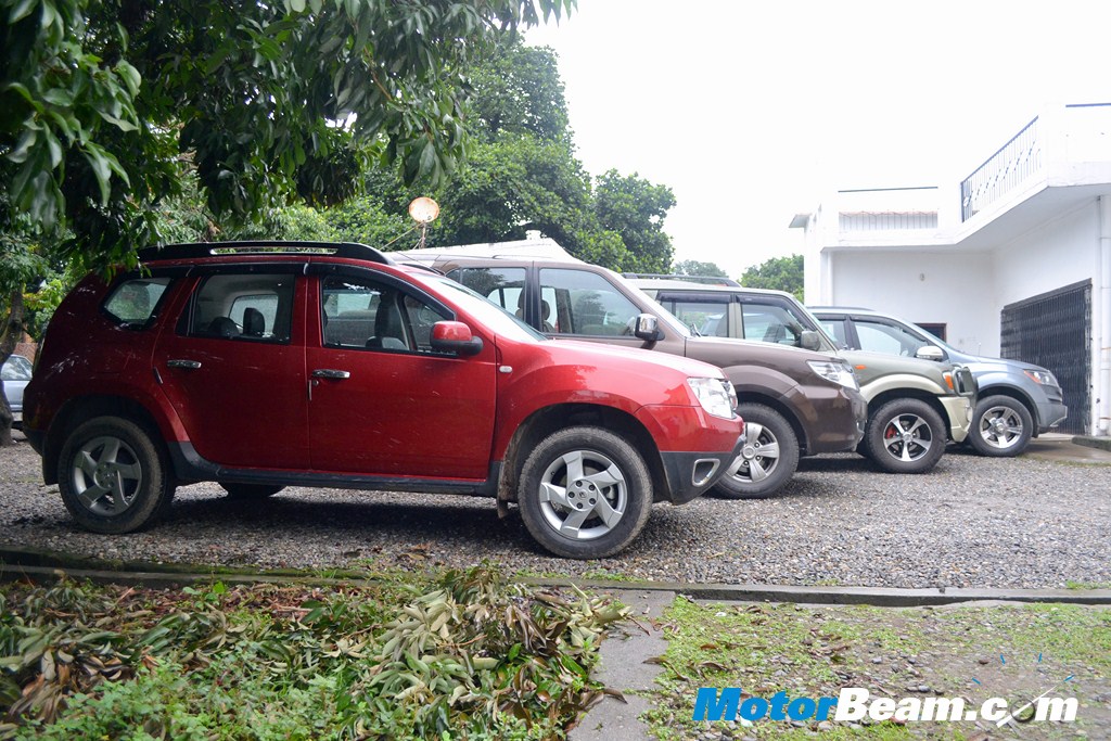 SUV Shootout Side Lineup