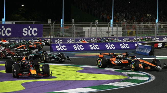 Saudi Arabian GP Turn 1