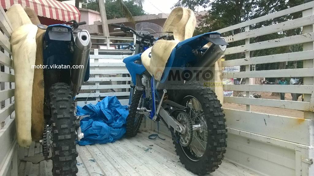 Sherco 450I Enduro Spy Shot Rear