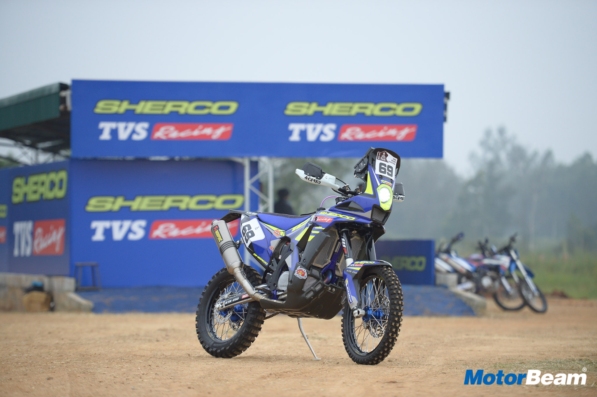 Sherco TVS Racing Dakar RTR 450