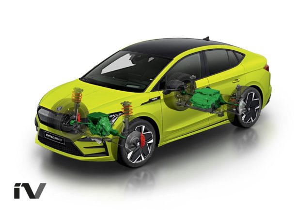 Skoda Enyaq Coupe RS iV Powertrain