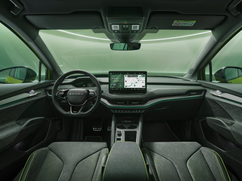 Skoda Enyaq RS interior