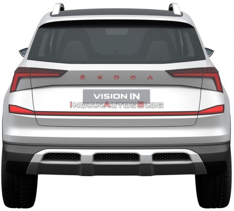 Skoda Kliq Rear Leaked