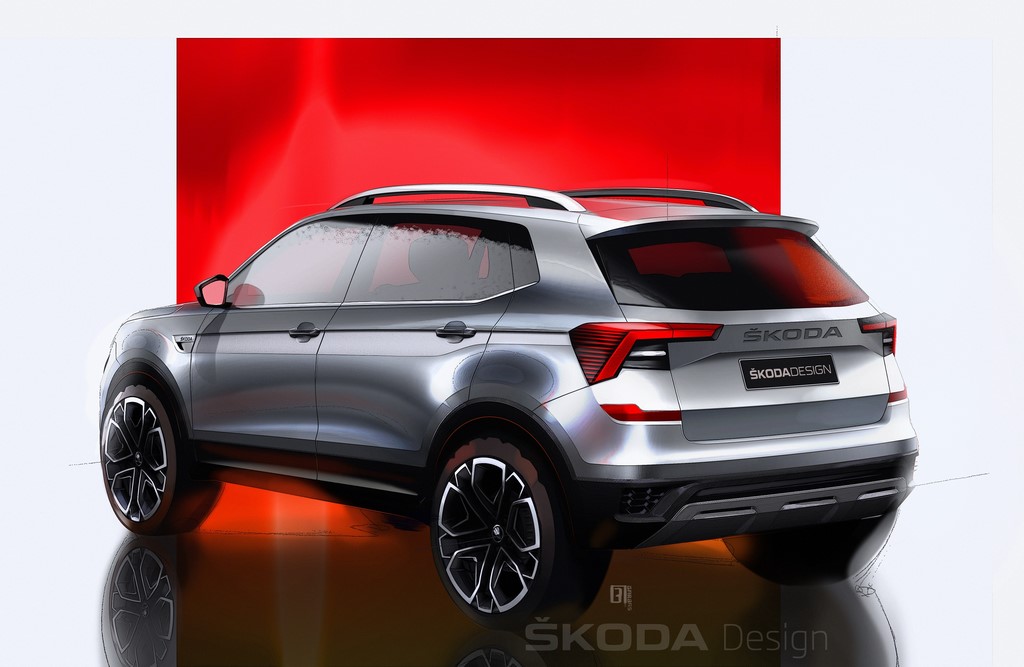 Skoda Kushaq Design Sketch