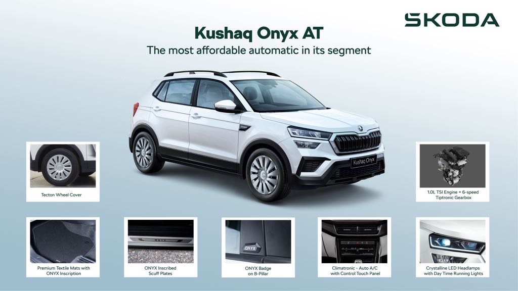 Skoda Kushaq Onyx AT