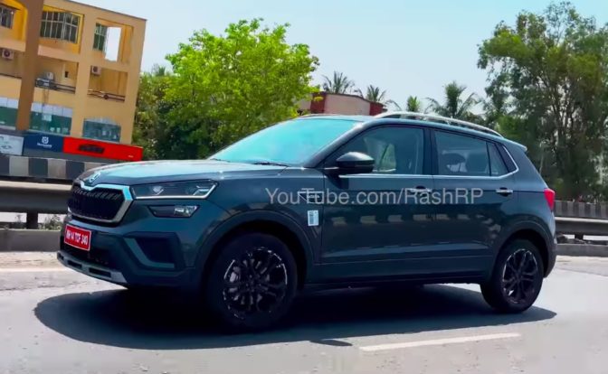 Skoda Kushaq Spied Undisguised