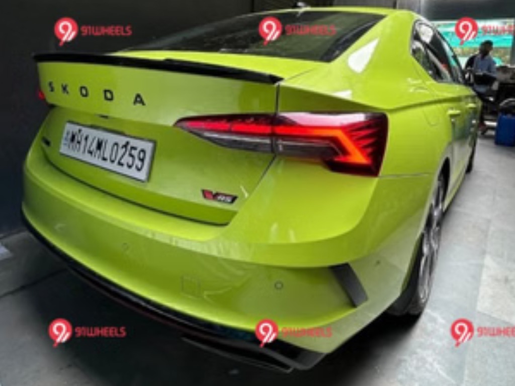 Skoda Octavia vRS rear