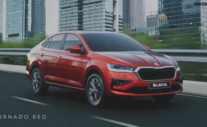 Skoda Slavia Tornado Red