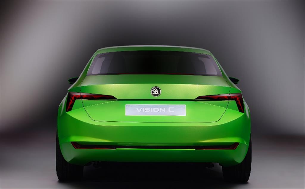 Skoda VisionC Design Concept Rear