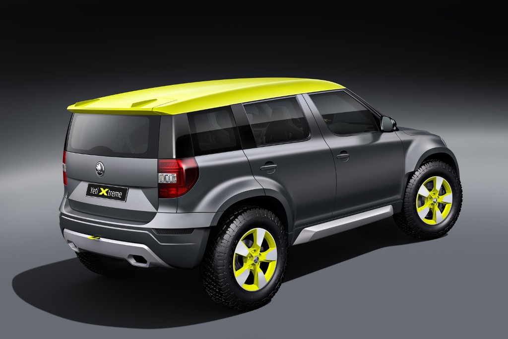 Skoda Yeti Extreme Rear