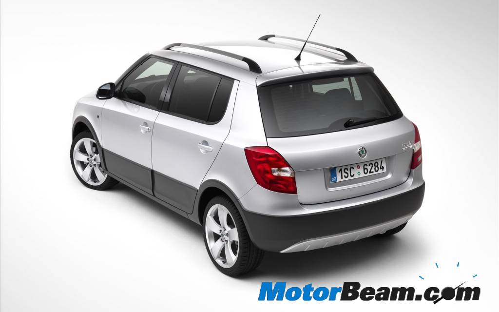 Skoda Fabia Scout Rear Skoda Fabia Scout Rear