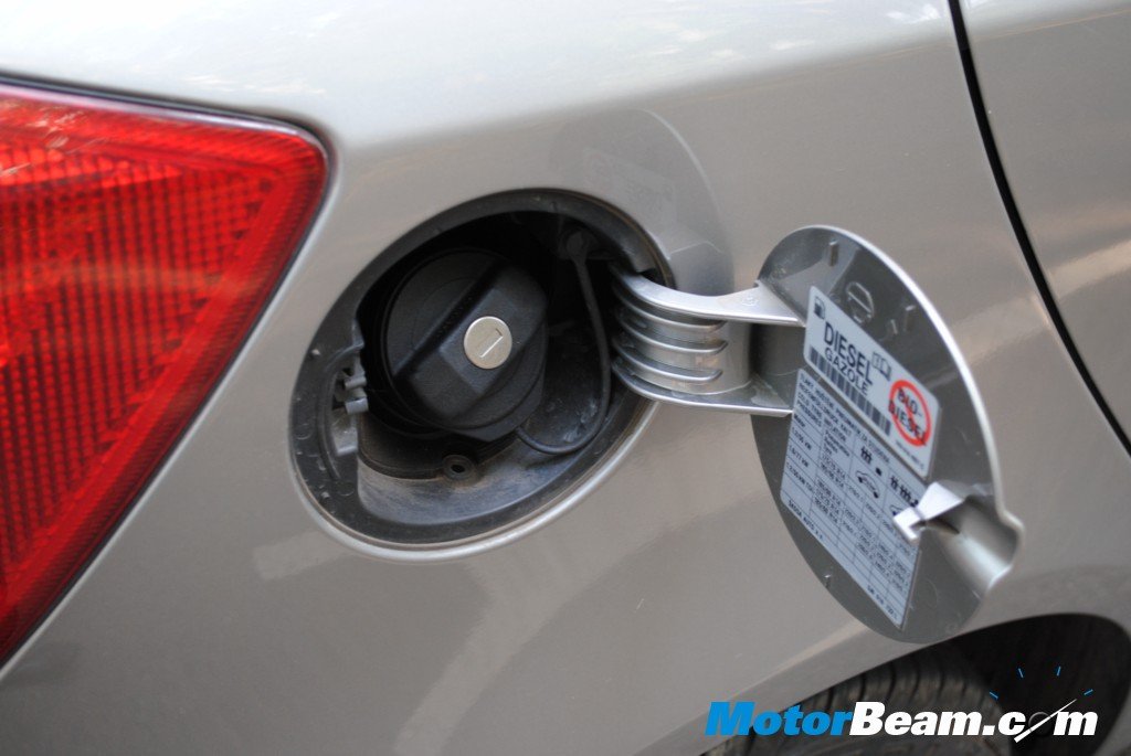 Skoda Fabia TDI Fuel Lid