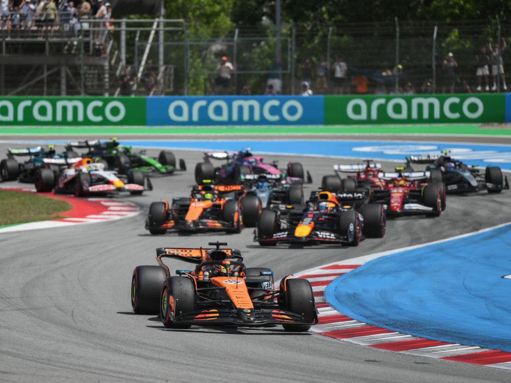Spanish GP Race Start
