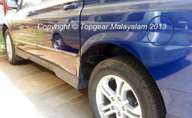 SsangYong Actyon Sports Spyshot Side
