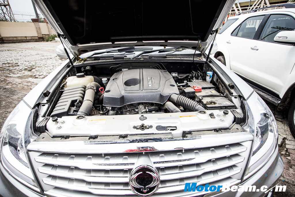 SsangYong Rexton Shootout Engine
