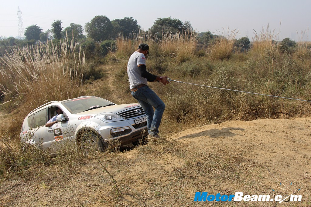 SsangYong Rexton Stuck
