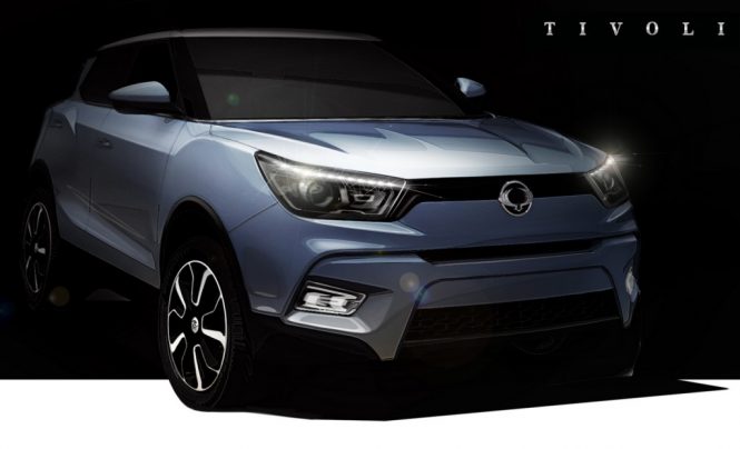 SsangYong Tivoli Official Sketch