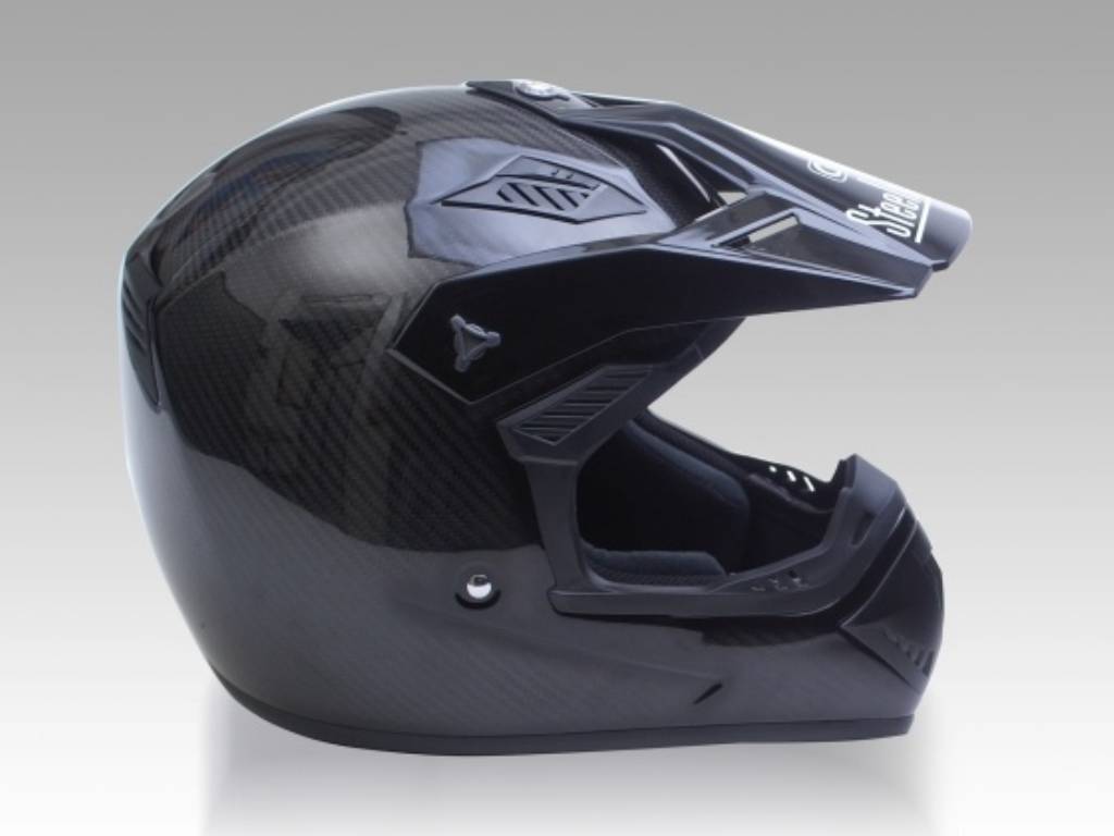 Steelbird Carbonfibre Moto Cross Helmet Steelbird Carbonfibre Moto Cross Helmet