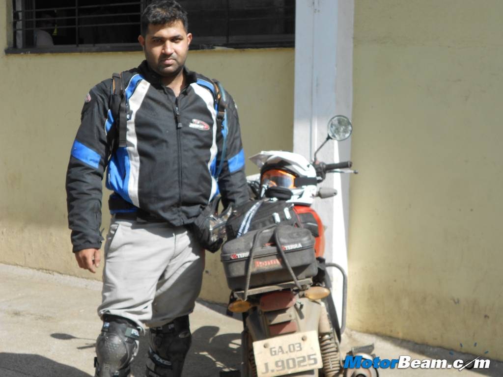Susuki GS 150R Travelogue End