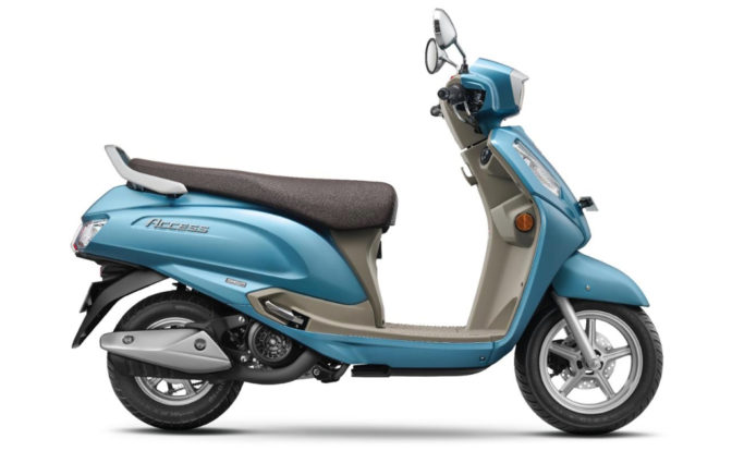 Suzuki Access 125 Ride Connect TFT Edition side