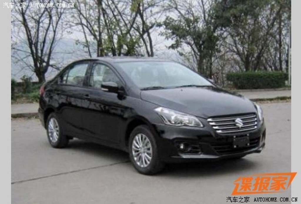 Suzuki Alivio China Spied Front