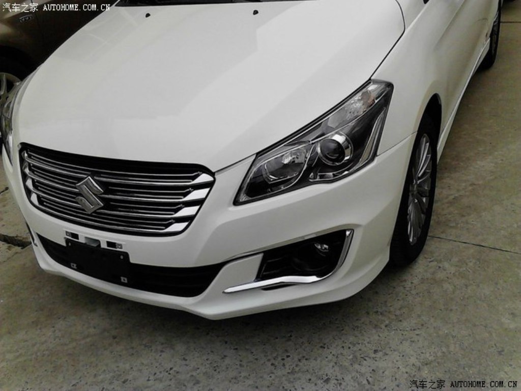 Suzuki Alivio China Spy Shot Chrome Grille