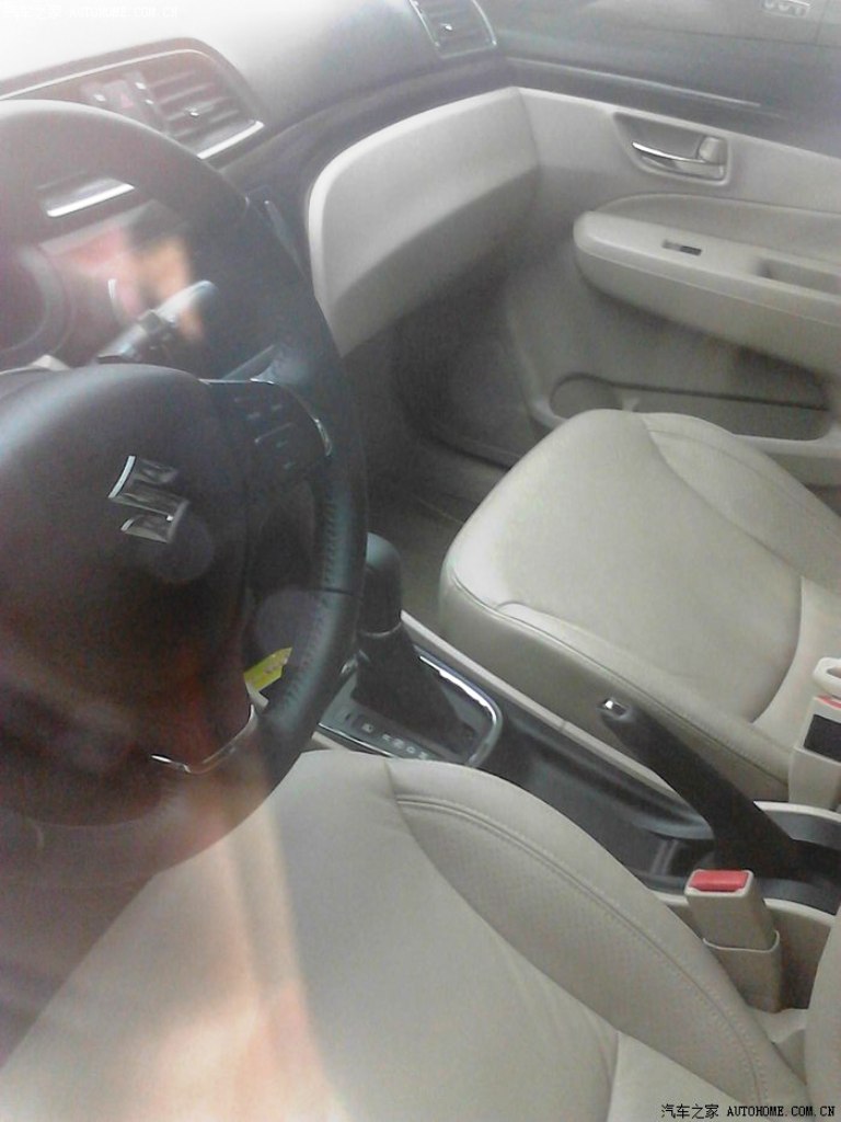 Suzuki Alivio China Spy Shot Dashboard