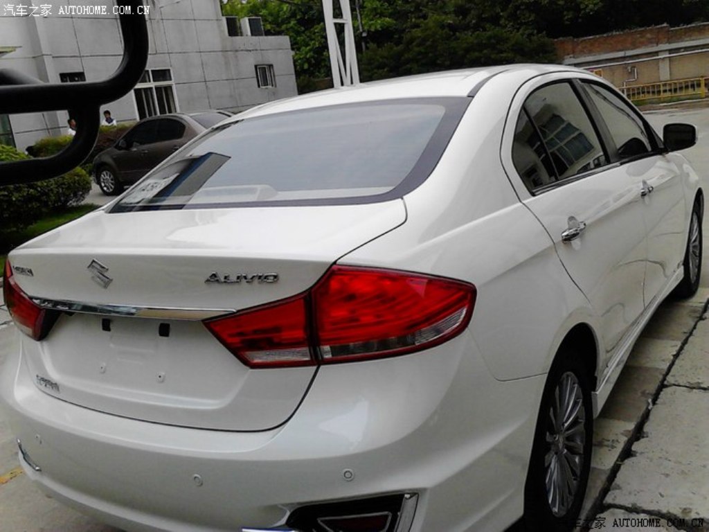 Suzuki Alivio China Spy Shot Rear