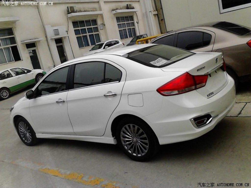 Suzuki Alivio China Spy Shot Side