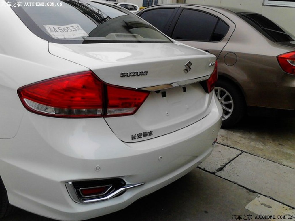 Suzuki Alivio China Spy Shot Tail Light