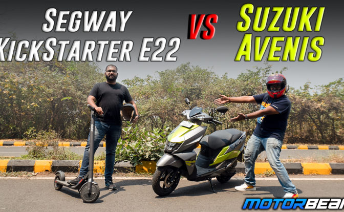 Suzuki Avenis vs Segway KickStarter