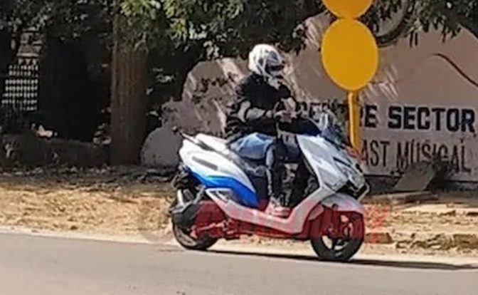 Suzuki Burgman Street Electric Scooter Prototype